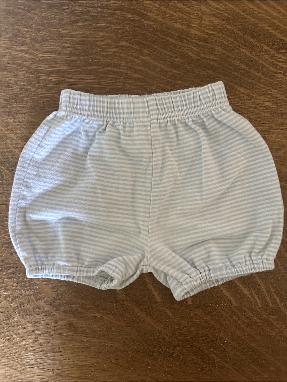 PBJ Baby Blue Striped Cotton Bloomers